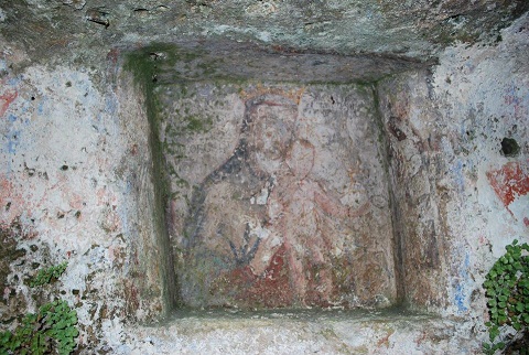 Ipogei, volontari scoprono un affresco che si credeva perduto