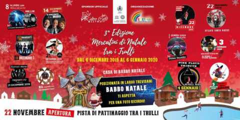 Alberobello, al via i ''Mercatini di Natale tra i trulli'': animazione, musica e appuntamenti