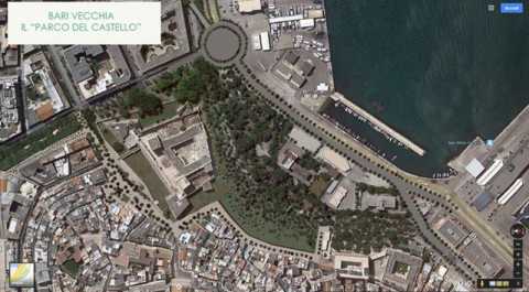 Un'area verde che unisca Bari vecchia al porto: il sogno Parco del Castello