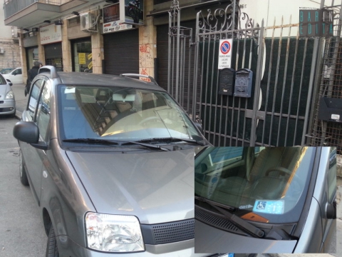 L'auto di un disabile blocca l'uscita? «Ci spiace, ma non si può rimuovere»