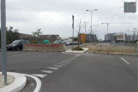 Bari, prolungamento di via Matarrese dopo 3 mesi ancora chiuso. Via alle ''gimkane''