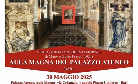 Bari, visita guidata all'Aula Magna dell'Ateneo: ingresso libero