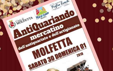 Molfetta, Antiquariando: mostra e baratto di antichi oggetti di artigianato