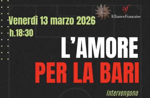 A Domus Milella si parla di ''amore per la Bari''