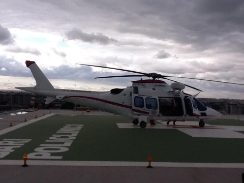 Policlinico di Bari, inaugurata la prima pista per l'elisoccorso