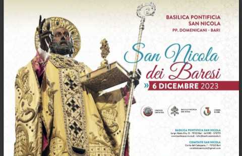 Bari, da dicembre al via le celebrazioni per il San Nicola dei Baresi