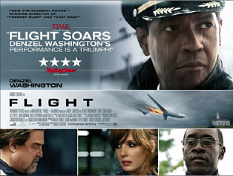 Film. Flight, si salva solo l'intepretazione di Denzel Washington 