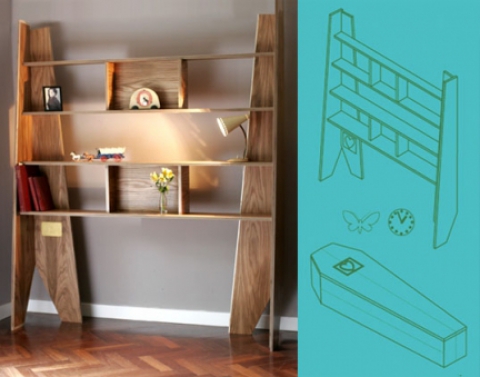 Dalla bara-libreria a quella ''come nuova'': le casse da morto in tempo di crisi