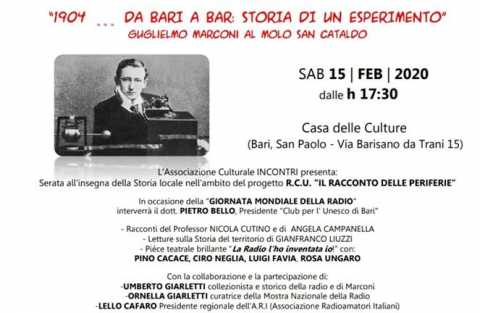 Bari, un convegno ricorda l'esperimento di Marconi a San Cataldo