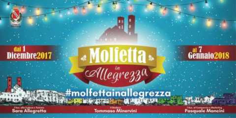 Molfetta in Allegrezza: nel mese di dicembre spettacoli, concerti e mostre dedicate al Natale