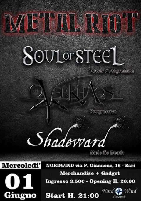 Bari, ''Metal riot'': tre gruppi heavy metal in concerto al Nordwind