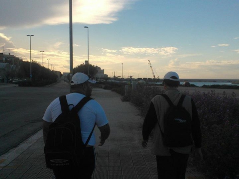 A piedi da Bari a Monte Sant'Angelo: «In marcia per la raccomandazione divina»