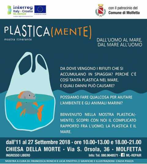 Molfetta, Plasticamente: mostra interattiva sull'inquinamento marino