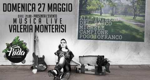Bari, a parco Campione concerto di Valeria Monterisi