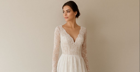 L'eleganza senza tempo del pizzo negli abiti da sposa