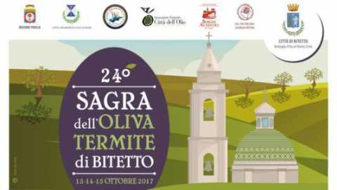 Bitetto, Sagra dell'oliva termite: tre giorni di degustazioni, concerti e esibizioni
