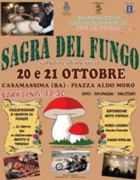 ''Sagra del fungo e Festa del fungaio'' a Casamassima