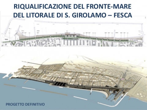 Lungomare San Girolamo-Fesca, qualcosa si muove: presentati progetto e bando