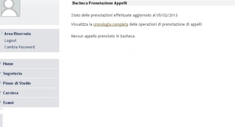 Universit� all'et� della pietra: lo statino si consegna ancora a mano