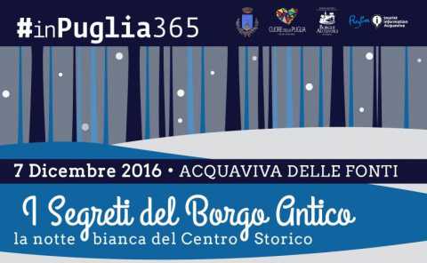 Acquaviva, ''I segreti del Borgo Antico'': notte bianca nel centro storico