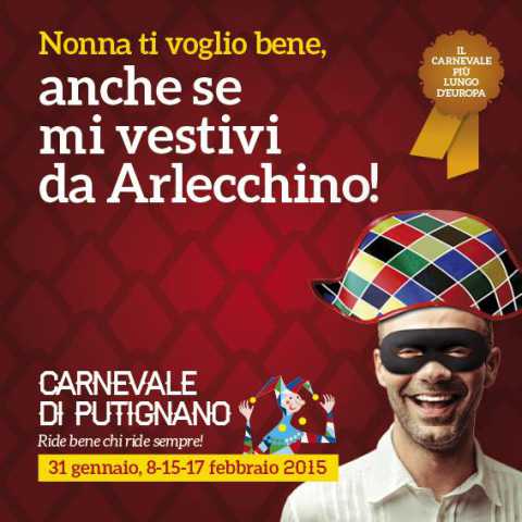 Putignano, 621esima edizione del Carnevale: il programma completo