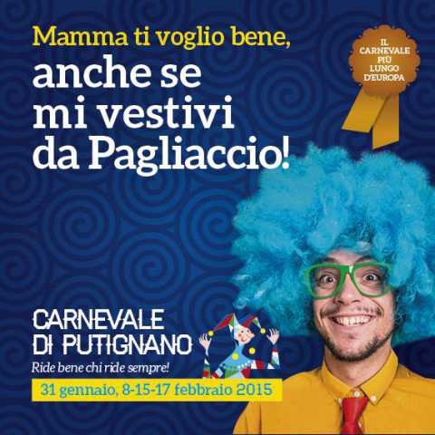 Putignano, 621esimo Carnevale: prima sfilata dei carri allegorici