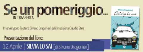Putignano, Silvano Dragonieri presenta ''Silvia lo sai''