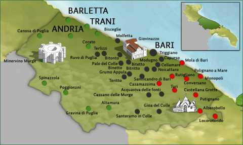 Il barese? Si parla da Margherita a Monopoli. Con l'eccezione Corato