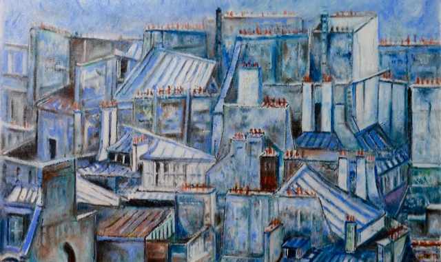 Bari, ''I tetti di Parigi'': personale del pittore Alberto Rubini nell'artoteca Alliance