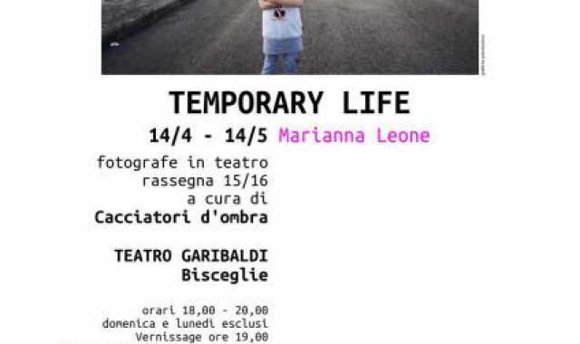 Bisceglie, ''Temporary life'': personale della fotografa Marianna Leone