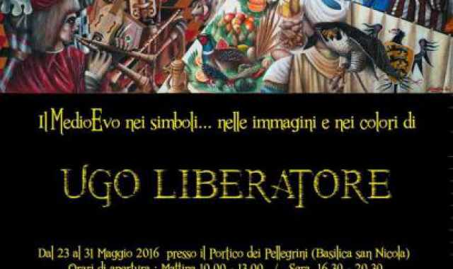 Bari, al portico dei Pellegrini una mostra personale del pittore Ugo Liberatore