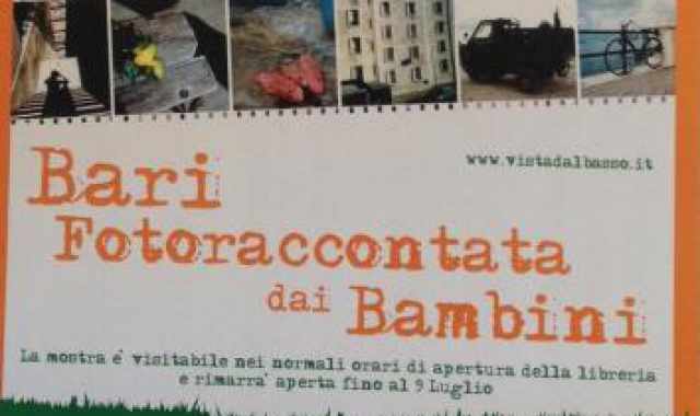 Bari, ''Vista dal basso'': la citt raccontata dalle foto dei pi piccoli