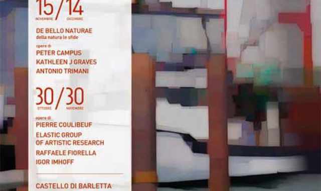 Barletta, ''De bello naturae'': Campus, Graves e Trimani in mostra