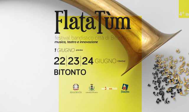 Bitonto, torna il festival bandistico ''Flatatm''