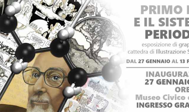 Bari, ''Il sistema periodico'' di Primo Levi raccontato a fumetti: mostra al Museo civico