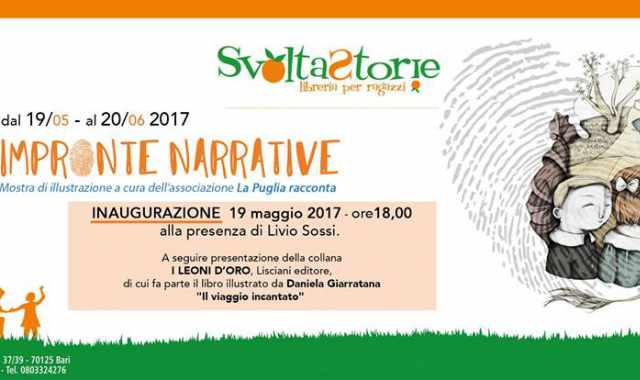 Bari, ''Impronte narrative'': mostra collettiva nella libreria Svoltastorie