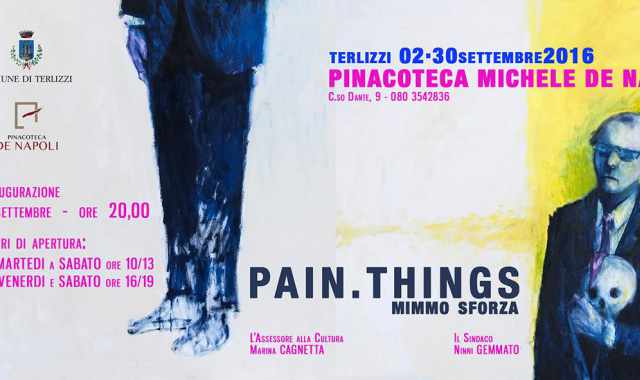 Terlizzi, ''Pain things'': personale del pittore Domenico Sforza nella pinacoteca De Napoli
