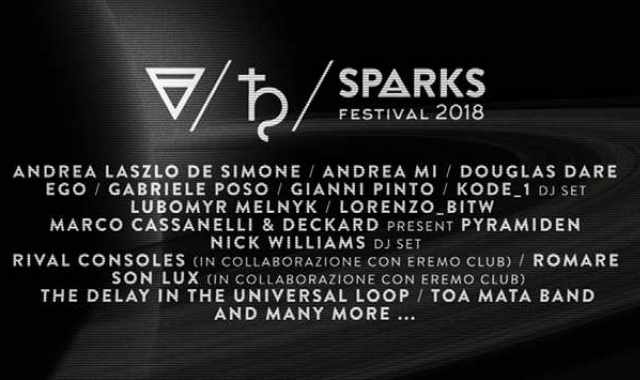 Putignano, Sparks: tre giorni di musica e arti visive al Parco Grotte