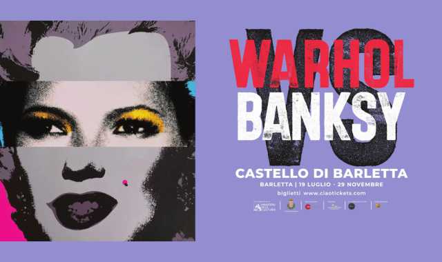 Warhol vs Bansky: a Barletta la mostra delle due superstar della comunicazione