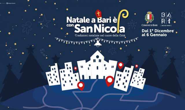 Natale a Bari  con San Nicola: il programma completo degli eventi