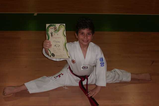 Il barese Davide, a 8 anni cintura nera di taekwondo: � il record italiano