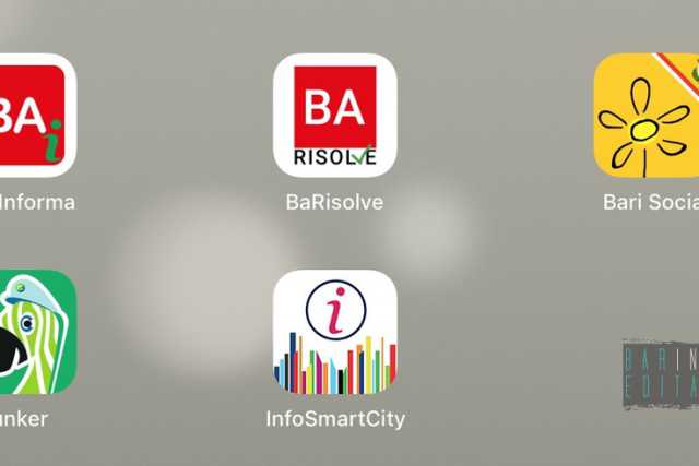Le ''app'' del Comune di Bari: due funzionano, le altre sono inutili e non aggiornate
