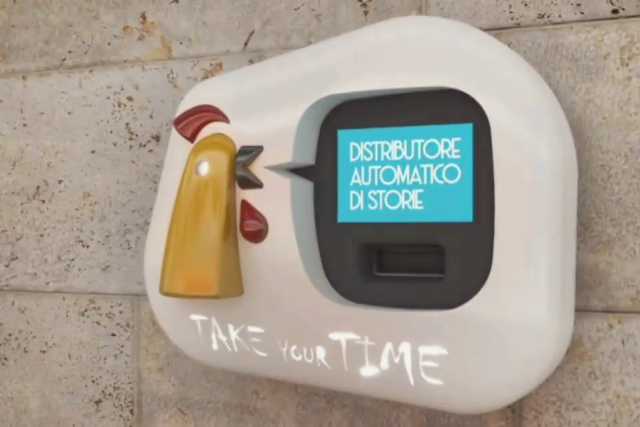 Bari, Stazione Centrale: arriva il "distributore automatico di racconti"