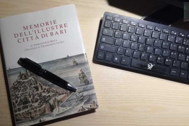 "Memorie dell'illustre citt� di Bari": ristampata la settecentesca opera di Emanuele Mola
