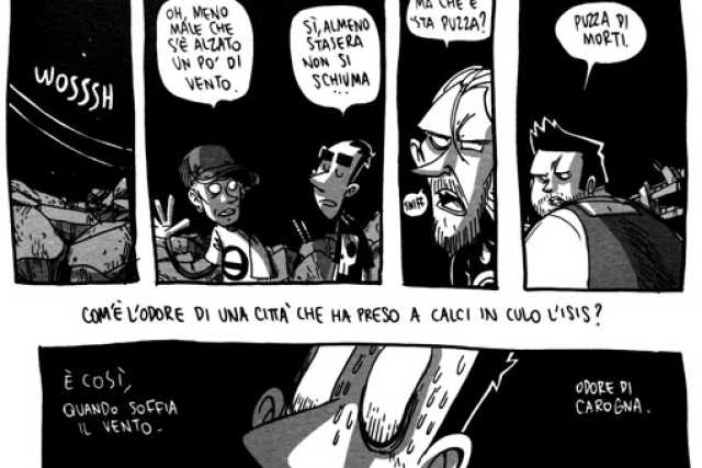 Zerocalcare, �Kobane Calling": volti e storie della causa curda in un fumetto-reportage