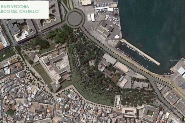Un'area verde che unisca Bari vecchia al porto: il sogno Parco del Castello