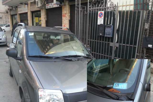 L'auto di un disabile blocca l'uscita? �Ci spiace, ma non si pu� rimuovere�