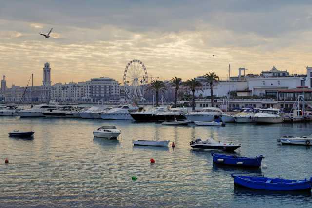 Il lungomare di Bari come palestra a cielo aperto