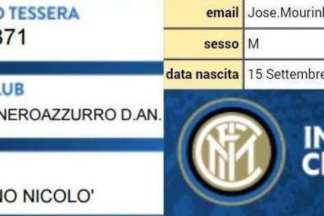 � barese il pi&ugrave; piccolo tifoso italiano: Nicol&ograve;, affiliato all'Inter a 11 giorni di et&agrave;