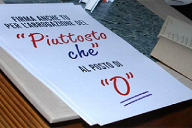 Dall'attimino al "piuttosto che": come nascono le storpiature dell'italiano